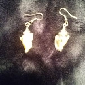 Miniature Conk Shell Earrings